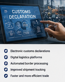 Digitální celní systémy a elektronické logistické platformy v mezinárodní dopravě