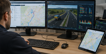 Digitální plánování tras a systémy GPS sledování pro přepravu nadrozměrných nákladů