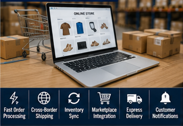 E-commerce fulfillment operace řídící expedici online objednávek napříč Evropou