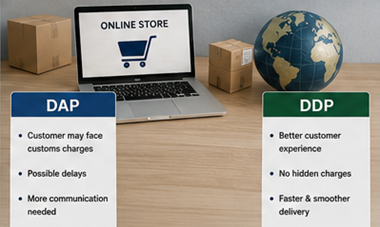 Mezinárodní doručování e‑commerce zásilek a celní logistika v režimu DDP a DAP