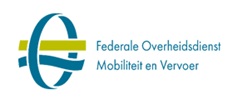Logo Federální veřejné služby pro mobilitu a dopravu Belgie