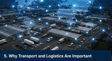 Globální logistická síť – přepravní propojení napříč Evropou v dodavatelském řetězci