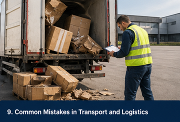 Nejčastější chyby v přepravě – nesprávné balení, špatné vozidlo, logistické chyby