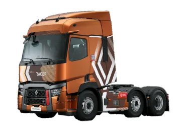 Dopravce Tahač Renault T v Berlin Německo